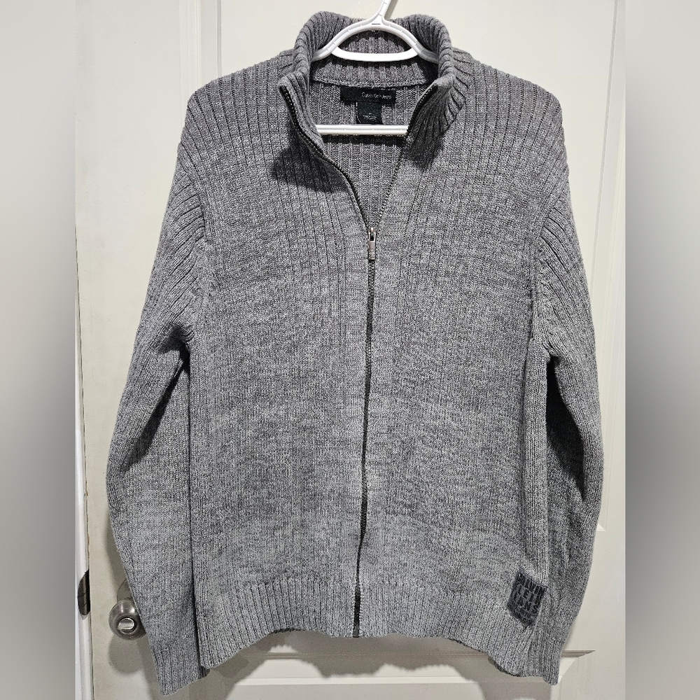 🩶 Calvin Klein men's full zip